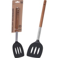 SPATULE  AVEC MANCHE EN BOIS