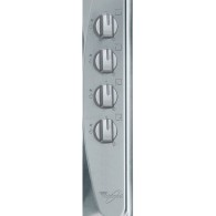 TABLE DE CUISSON WHIRLPOOL ENCASTRABLE (AKM268) 60 CM INOX 4 FOYERS