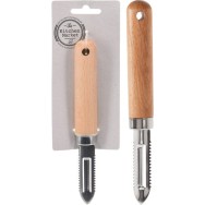 ÉPLUCHEUR SL ACIER AVEC BOIS DE HÊTRE