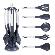 ENSEMBLE DE  USTENSILES DE CUISINE AVEC SUPPORT ROTATIF