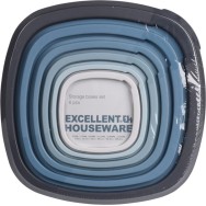 LOT DE 6 BOÎTES ALIMENTAIRES