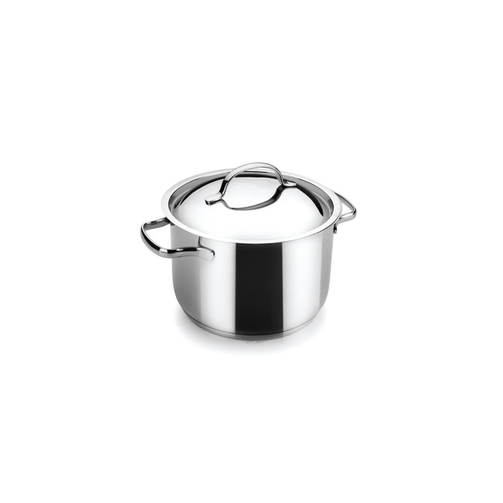 FAITOUT AVEC COUVERCLE EN INOX LACOR 24 CM