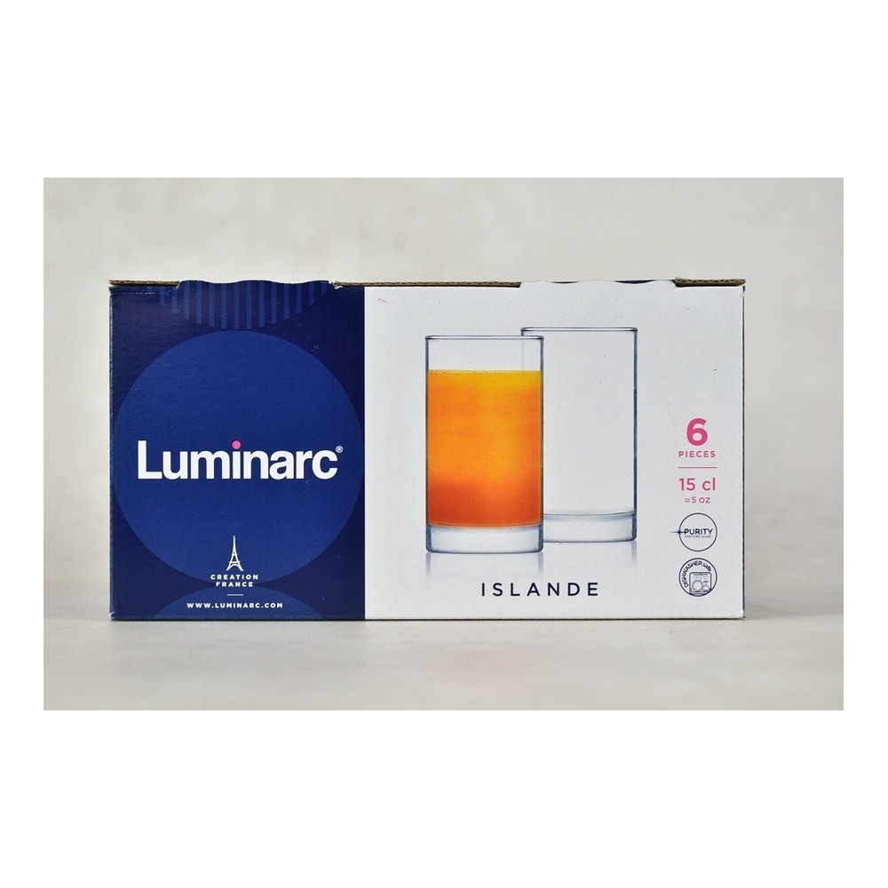 VERRE A EAUX ISLANDE FH 15 CL