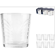 ENSEMBLE DE 6 VERRES LUMINARC GENOVA 25 CL