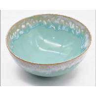 SALADIER EN GRÈS "TAORMINA" 24CM - VERT