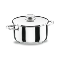 MARMITE AVEC COUVERCLE EN INOX LACOR 20 CM
