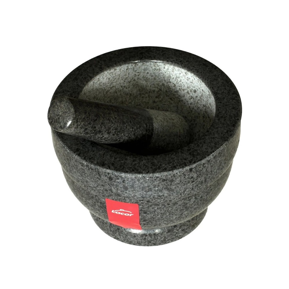 MORTIER AVEC PILON EN GRANIT 14 CM Ø - LACOR