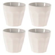 LOT DE 4 TASSE EN PORCELAINE 90ML