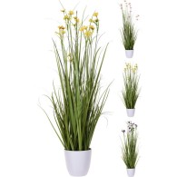 PLANTE ARTIFICIELLE EN POT BLANC 95 CM