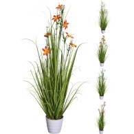 FLEURS ARTIFICIELLES EN POT DE 100 CM, 4 VARIÉTÉS