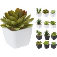 PLANTE ARTIFICIELLE EN POT  5/11 CM