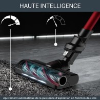 ASPIRATEUR BALAI SANS FIL X-FORCE FLEX 100 AirW - ROWENTA