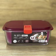 BOITE CARRÉ EN VERRE 1.97L-LUMINARC