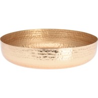 SET 3 BOLS CIRCULAIRES  FORGÉS EN OR