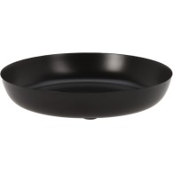 PLATEAU ROND 20 CM NOIR