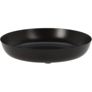 PLATEAU ROND 20 CM NOIR