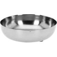 PLATEAU ROND 20 CM COULEUR ARGENT