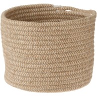 PANIER EN COTON 23 CM EN 3 COULEURS