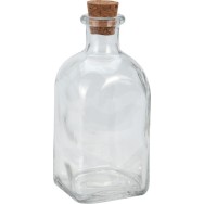 BOUTEILLE EN VERRE AVEC BOUCHON EN LIÈGE 120 ml