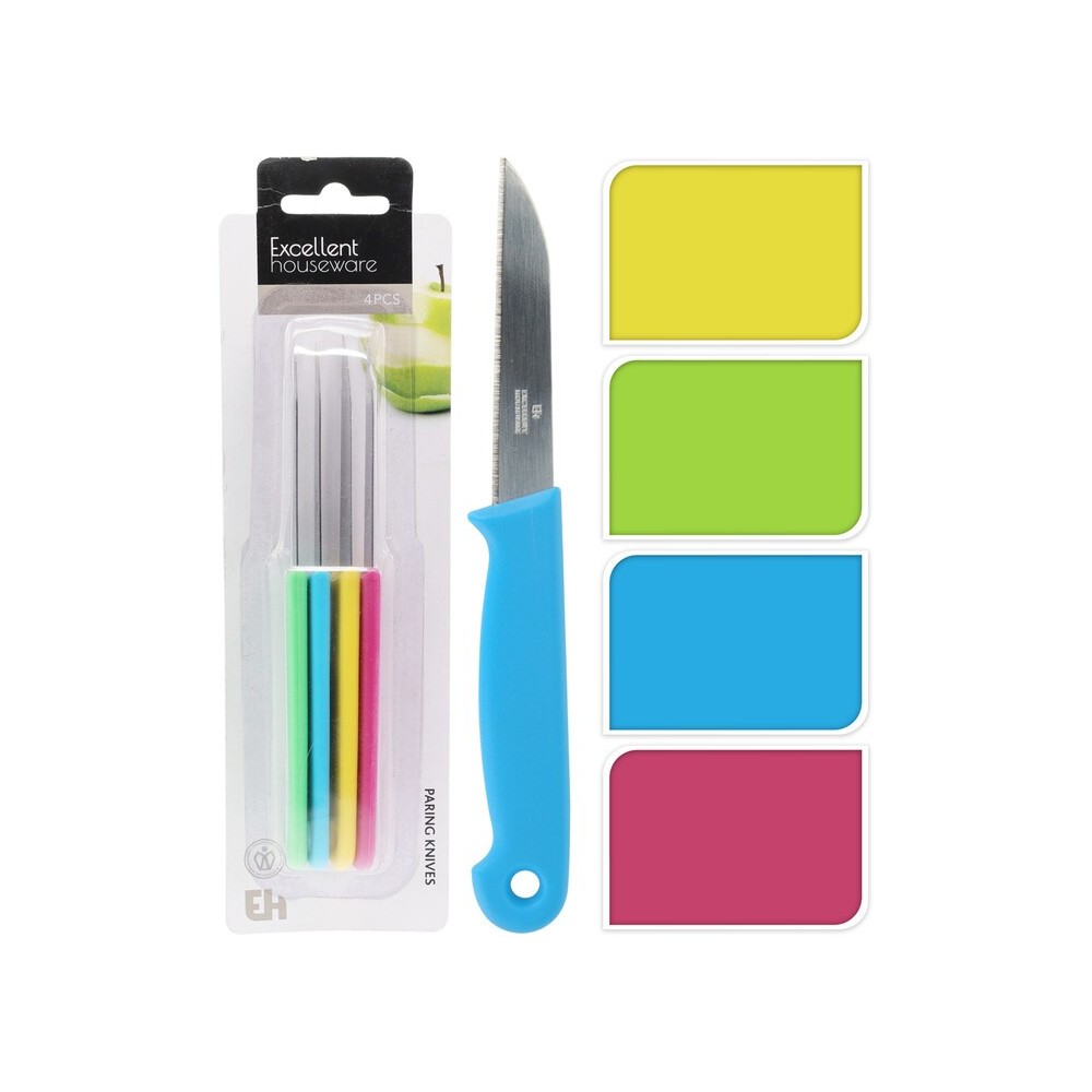 SET DE 4 COUTEAUX À ÉPLUCHER