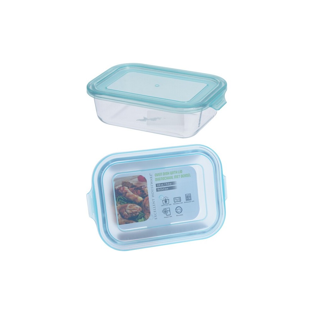 BOÎTE DE CONSERVATION ALIMENTAIRE EN VERRE 630 ml