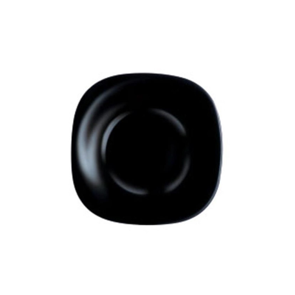 ASSIETTE À DESSERT CARINE NOIR 21 CM – LUMINARC