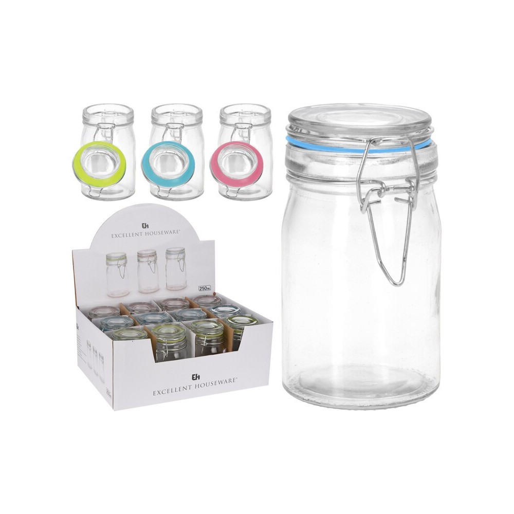 BOCAL À FERMETURE À BASCULE DE 250 ml
