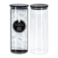 BOCAL DE CONSERVATION EN VERRE AVEC COUVERCLE 1.05L.