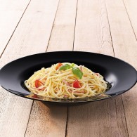 ASSIETTE CREUSE FREINDS TIME 28.5 CM NOIR – LUMINARC
