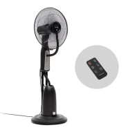 VENTILATEUR BRUMISATEUR SUR PIED AVEC TELECOMMANDE - JATA