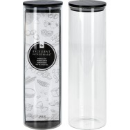 BOCAL DE CONSERVATION EN VERRE AVEC COUVERCLE 1.32L.