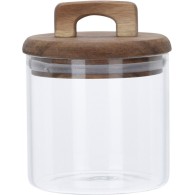 BOCAL DE CONSERVATION EN VERRE AVEC COUVERCLE EN BAMBOU 750ml