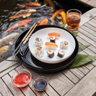 ASSIETTE MEZZE NOIR 29 CM – LUMINARC