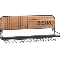 RACK À TASSES DE CAFÉ BISTRO