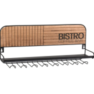 RACK À TASSES DE CAFÉ BISTRO