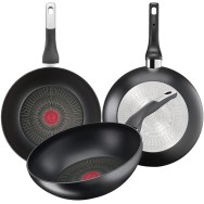 POÊLE WOK ANTIADHÉSIF TITANIUM 28 CM - TEFAL UNLIMITED