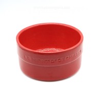 PLAT A FOUR TERRE CUITE ROUGE LE MONT D'OR CHAUD