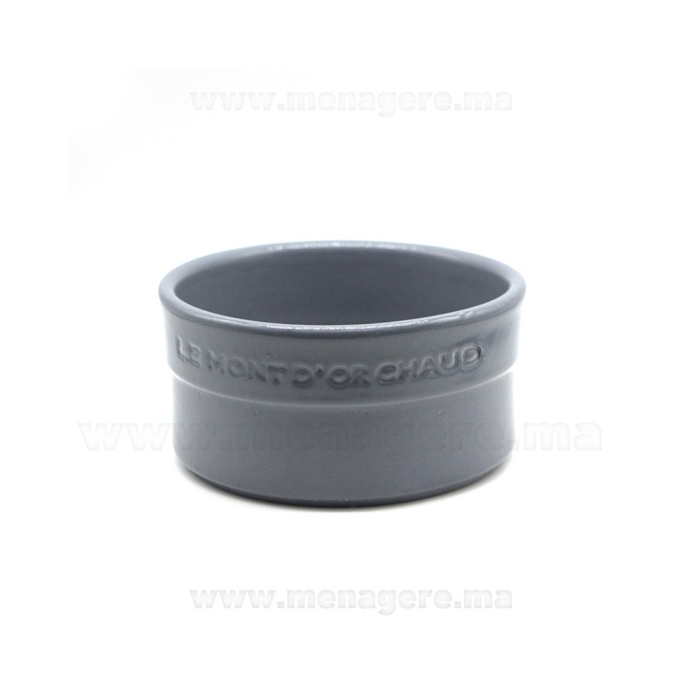 PLAT A FOUR TERRE CUITE GRIS STONE LE MONT D'OR CHAUD