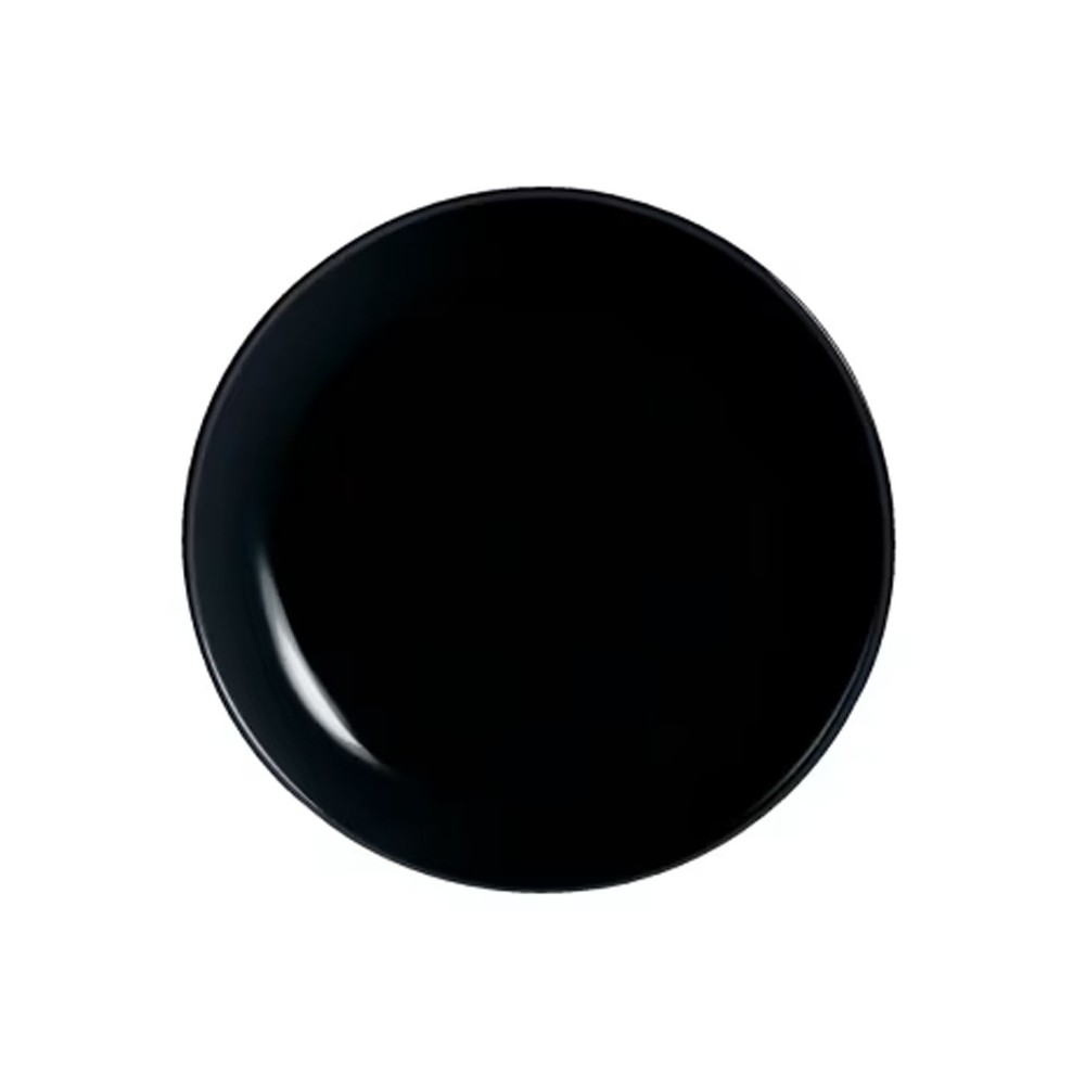 ASSIETTE CREUSE EVERYDAY NOIR 22 CM – LUMINARC0