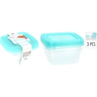 LOT DE 3 BOÎTES DE RANGEMENT 250 ml