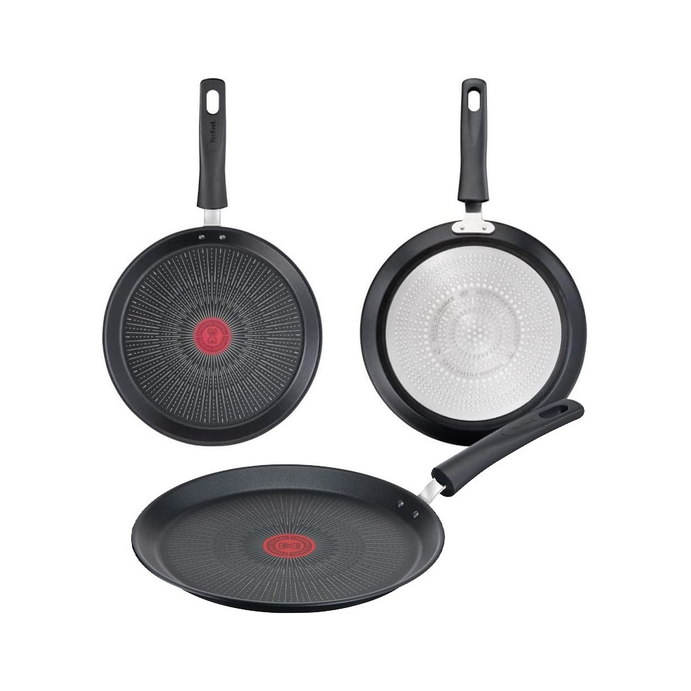 POÊLE CRÊPIÈRE ANTIADHÉSIF TITANIUM 25 CM - TEFAL UNLIMITED