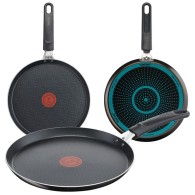 POÊLE CRÊPIÈRE ANTIADHÉSIF TITANIUM 25 CM - TEFAL Easy Cook&Clean