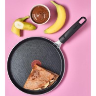 POÊLE CRÊPIÈRE ANTIADHÉSIF TITANIUM 25 CM - TEFAL Easy Cook&Clean