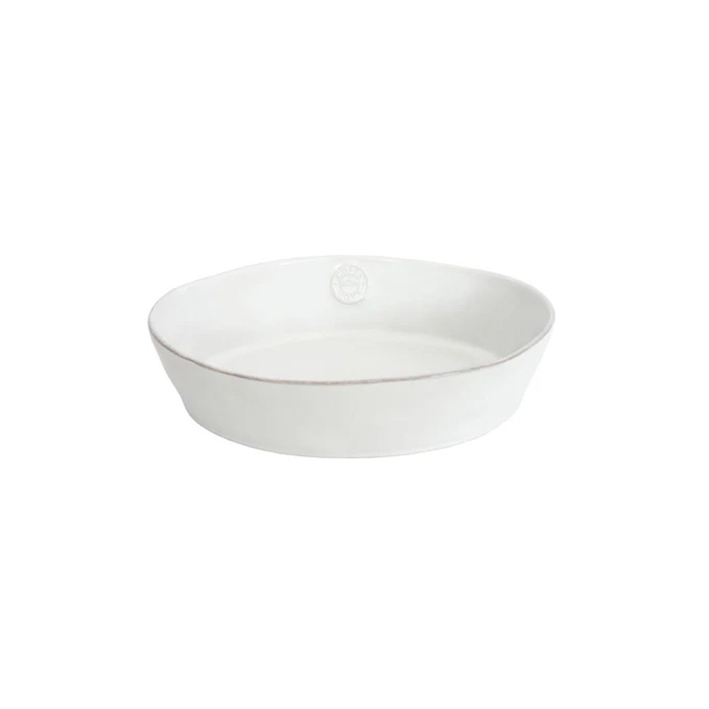 PLAT À FOUR OVALE NOVA BLANC 30 CM