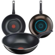 POÊLE WOK ANTIADHÉSIF TITANIUM 28 CM - TEFAL Easy Cook&Clean