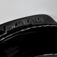PLAT À FOUR SMEG NOIR 38 CM