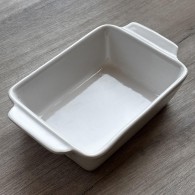 PLAT À FOUR VARIETO BLANC 20.5 CM