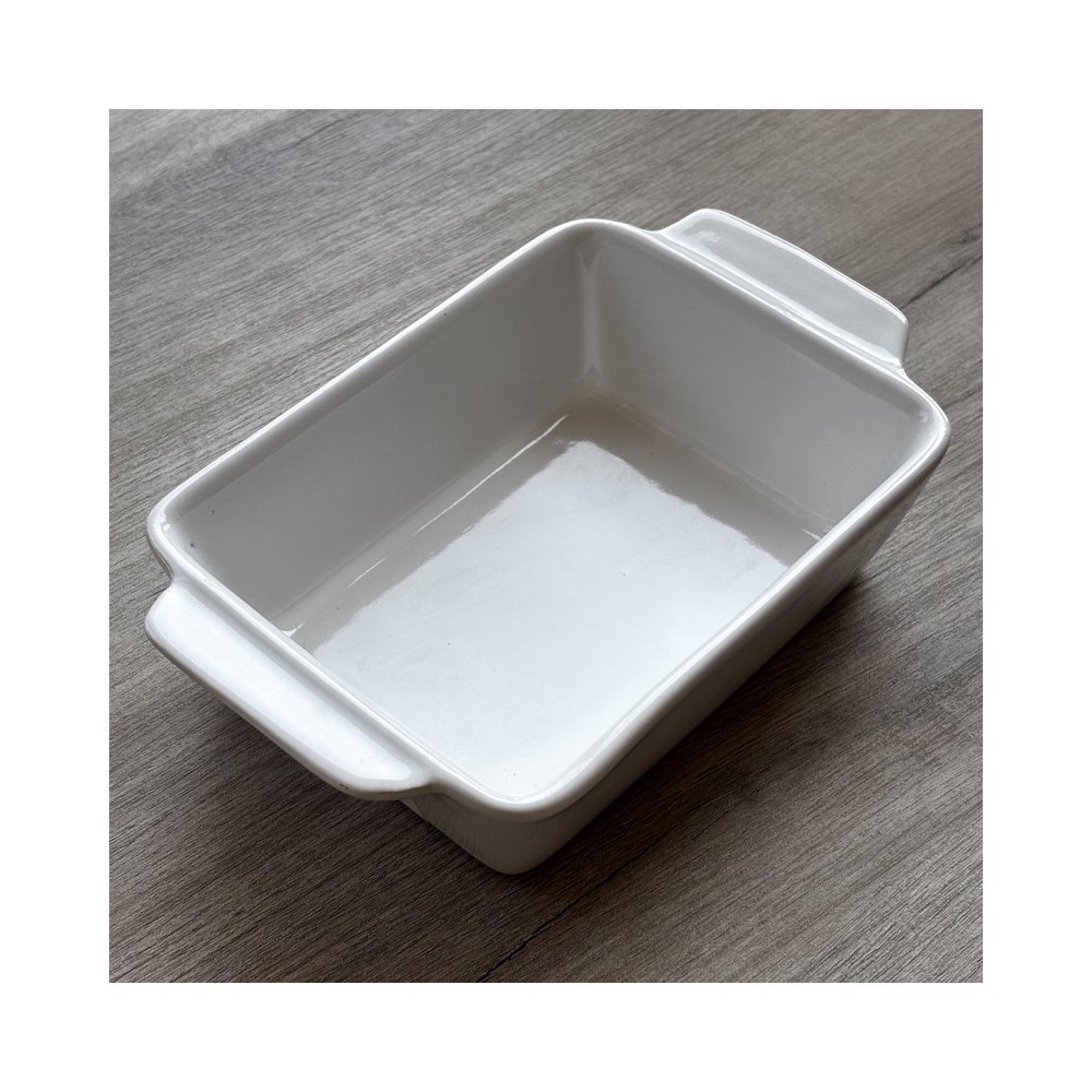PLAT À FOUR VARIETO BLANC 20.5 CM