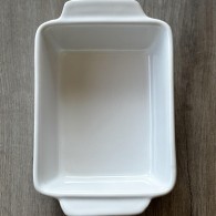 PLAT À FOUR VARIETO BLANC 20.5 CM