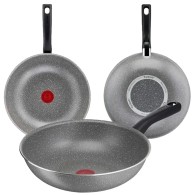 POÊLE WOK ANTIADHÉSIF MINERALIA 28 CM - TEFAL Cook Natural